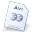 File Types Avi Icon 32x32 png